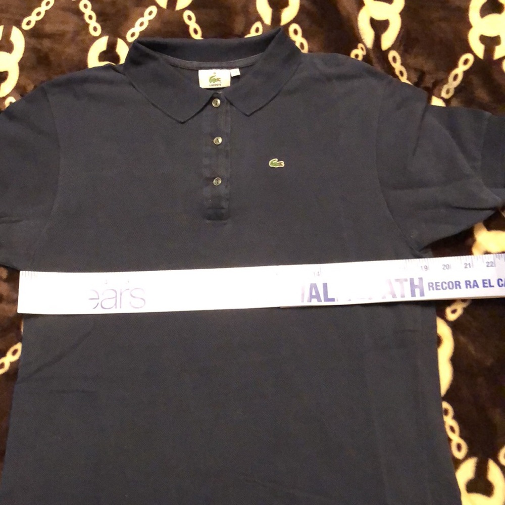 LACOSTE POLO SIZE 46 / 14 Made in FRANCE 🇫🇷 - Picture 8 of 9